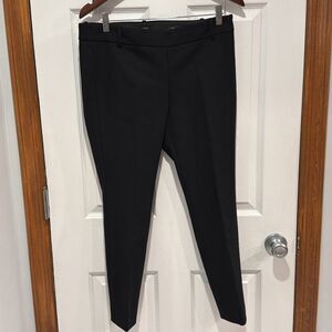 J. Crew Minnie Black Stretch Wool Ankle Pants Women's Size 6